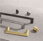 Handle Cabinets Pull Drawer square 8x8mm Zinc alloy handle Unique Luxury Modern Kitchen Cabinet Handles and knobs