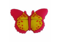 Bouton de porte d'enfants de bébé garçon, plastique en caoutchouc de Mooth de boutons du tiroir des enfants de papillon