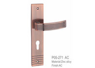 La nouvelle traction intérieure de poignées de porte de conception manipule les poignées de porte en alliage de zinc 58mm