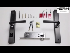 Le Smart Home relèvent les empreintes digitales de la dent bleue WiFi Digital électronique de serrure de porte de poignée intelligente