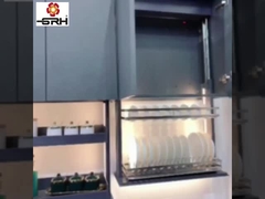 Vente en gros d'articles ménagers Ascenseur vertical Armoire de cuisine Ascenseur de panier automatique