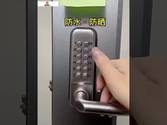 Fermeture numérique WIFI Tuya APP Carte de contrôle d'empreinte digitale électrique intelligente Porte coulissante en aluminium