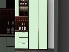 Manche en aluminium dissimulée