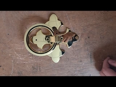 Ensemble de fleurs décoratives à poignée de cercueil atmosphérique simple