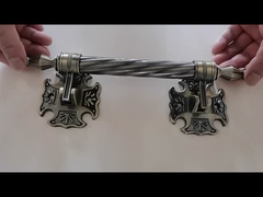 Ensemble de fleurs décoratives à poignée de cercueil atmosphérique simple