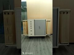 Plastique ABS construit - Dans les poubelles de table de cuisine Longue durée de vie Couleur bleu gris