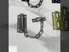 Fermetures de porte en laiton Fermeture de porte de sécurité européenne nuit durable lisse