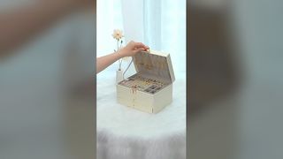 Boîte à bijoux à approvisionnement direct transfrontalier, grande, légère, luxueuse, haut de gamme, multicouche, grande capacité