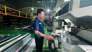 Portes et fenêtres en aluminium à pont cassé transfrontalier, exportation du commerce extérieur, balançoire standard américaine