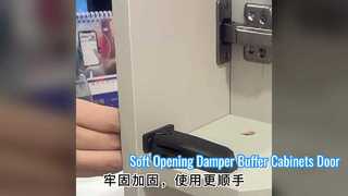 Amortisseur à ouverture douce, charnières de porte d'armoire, système Push-to-Open pour salle de bain, cuisine, salon