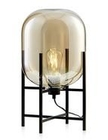 Lampe de chevet médiévale de rétro de Tableau de lampe de chambre à coucher bureau en verre français de luxe de lumière
