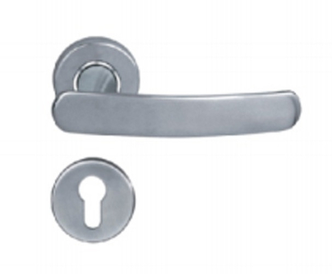 Intérieur de solide de plat de cavité de poignée de serrure de levier de porte d'acier inoxydable