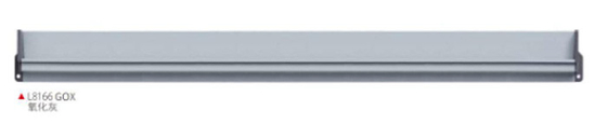 L'allumage d'aluminium massif monté en retrait Cabinet de meubles Armoire poignée Pour la décoration de la maison L 150mm x W34.5mm x D 18.4m