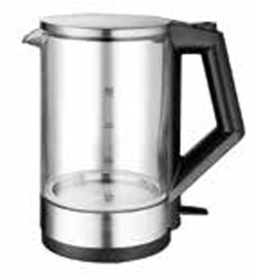 1.8L bouilloire électrique à chaud en verre avec bouillie de lumière bleue fonction d'arrêt automatique