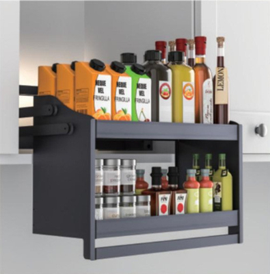 600 Mm-1000 Mm Pantry Storage Organizer Plate Dish Rack Elevator System Lift Basket Kitchen Hidden In Cabinet Pull Down Carton