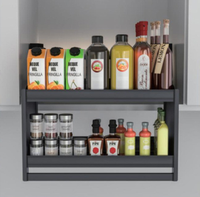 600 Mm-1000 Mm Pantry Storage Organizer Plate Dish Rack Elevator System Lift Basket Kitchen Hidden In Cabinet Pull Down Carton