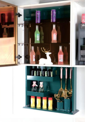 600 Mm-1000 Mm Pantry Storage Organizer Plate Dish Rack Elevator System Lift Basket Kitchen Hidden In Cabinet Pull Down Carton