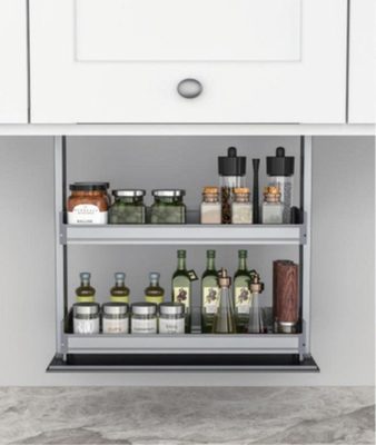 Hardware Kitchen Accessories Lift System Vertical Elevator Pull Down Shelf Electric Lift Kitchen Basket Storage