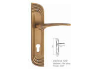Réversible classique en alliage de zinc de conception de poignée de porte de rosettes d'OEM pour droit/gauche