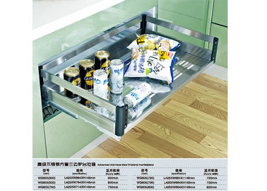 Facile d'assembler la finition moderne de Chrome de panier de cuvette d'étagère d'accessoires de cuisine
