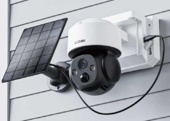 Fourniture d'usine Écran solaire sans fil 1080P Réflecteur de vision nocturne Audio bidirectionnel Sécurité extérieure Caméra wifi 4G