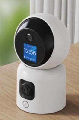 Caméra de sécurité sans fil Smart Mini à deux voies Caméra IP HD WiFi Caméra intérieure pour bébé Voix d'animal de compagnie Vision nocturne infrarouge