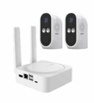 Équipement de sécurité Caméra WIFI à double objectif 4MP HD