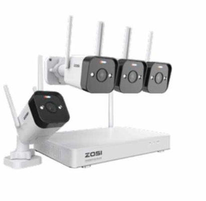 Prix d'usine Caméra de surveillance imperméable à l'eau 1080p AHD CCTV DVR KIT 8CH Avec câble réseau et alimentation électrique inclus