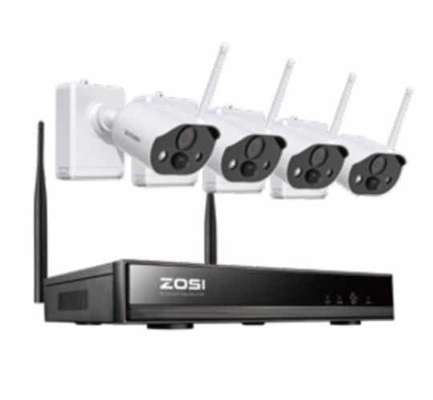 Prix d'usine Caméra de surveillance imperméable à l'eau 1080p AHD CCTV DVR KIT 8CH Avec câble réseau et alimentation électrique inclus