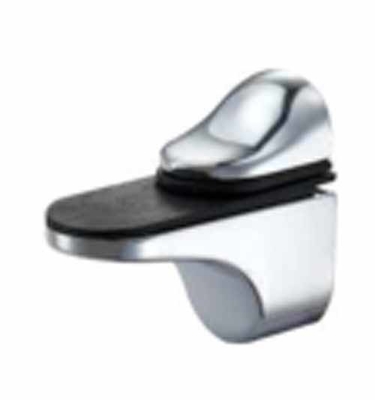 Garde-robe support de garde-robe support de bout de bâton support de bout de garde-robe support de bout de support de tube de vêtement en alliage de zinc