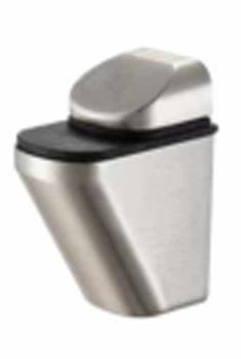 Garde-robe support de garde-robe support de bout de bâton support de bout de garde-robe support de bout de support de tube de vêtement en alliage de zinc