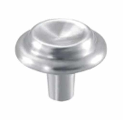 Acier inoxydable 304 bouton circulaire de zinc tiroir de cabinet poignées de porte de placard décoratif simple tir pour l'utilisation de la commode de cuisine