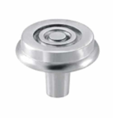 Acier inoxydable 304 bouton circulaire de zinc tiroir de cabinet poignées de porte de placard décoratif simple tir pour l'utilisation de la commode de cuisine