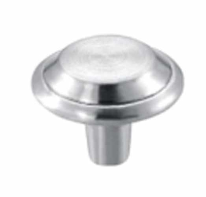 Acier inoxydable 304 bouton circulaire de zinc tiroir de cabinet poignées de porte de placard décoratif simple tir pour l'utilisation de la commode de cuisine