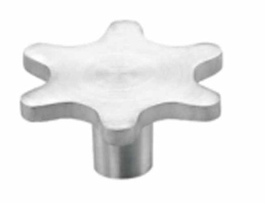 Poignée de porte ronde en acier inoxydable SUS304 métallique pour porte