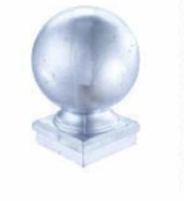 100x100 ou 4x4 pouces de fermeture en aluminium Post Cap ornementale Die Cast Post Cap