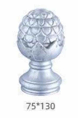 100x100 ou 4x4 pouces de fermeture en aluminium Post Cap ornementale Die Cast Post Cap