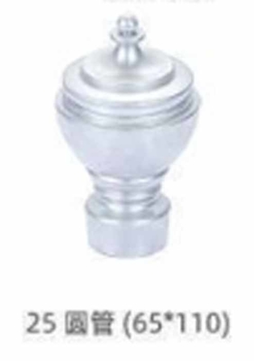 Garde-corps clôture extérieure en acier galvanisé Post Cap Tube Cap pour la clôture de jardinage