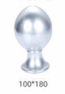 Capacités en aluminium coulé en aluminium de l' échelle de clôture de poste Cap 5 en X5 en