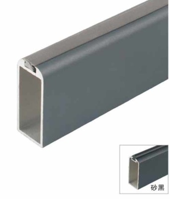 Armoire de qualité avancée Tubes de vêtements suspendus Poteaux en alliage d'aluminium Armoire de salle de bain Pipe de chrome