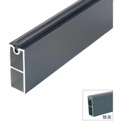 14.5mm Vêtements suspendus Bande ovale Alliage d'aluminium Bande de garde-robe Bande d'armoire à araignée