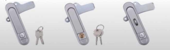 Serrure de sécurité pour avion à bouton-poussoir d'armoire électrique