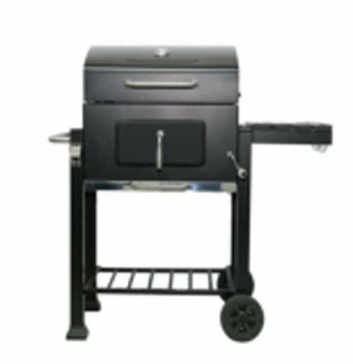 New Arrival Barrel Roast Chicken Charcoal Grill Black Oil Drum Trolley Barbeque Grill Outdoor Barbecue Grill