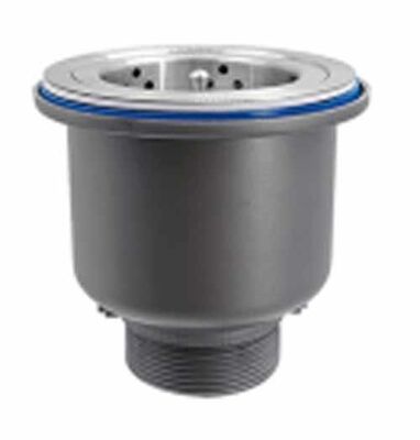 Universal Stainless Steel Plastic Kitchen Sink Drainer Tubes Anti-Clogging Waste Catch Cup Basket for Bathroom Use Wholesale