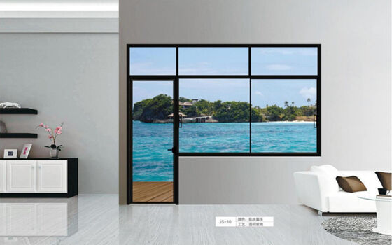 Design Panoramic Modern Ultra-thin Ultra-narrow Aluminum Alloy Frame Interior Living Room Rolling Pull Door Mall Garage Garden