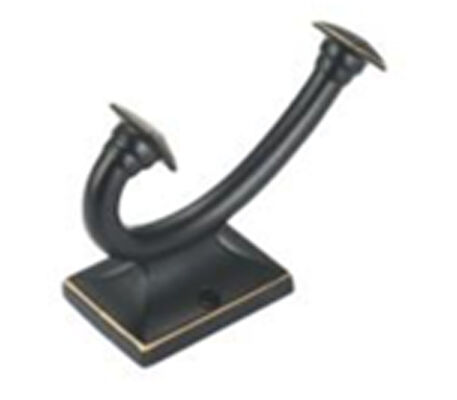 GRH Zinc Alloy Wall Mounted Clothes Hooks Make in China Versatile Metal Hooks for Bedroom Home Kitchen Hotel Furniture