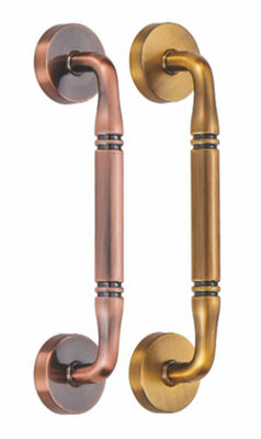 Rectangle Hardware Pull Handles Polished Finish 150mm 200mm 300mm 400mm Contemporary Durable Handles For Doors