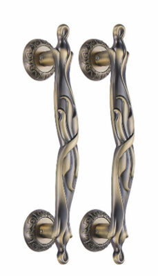 Polished Finish Hardware Pull Handles Featuring Screw Fixing Installation Offered in 150mm 200mm 300mm 400mm Lengths Durable