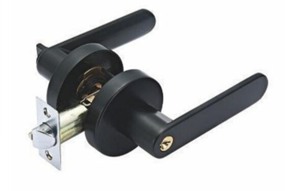 Cost-Effective Modern Matte Zinc Alloy Door Lever Handle for Apartment & Hotel Interior Doors