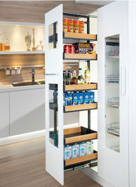 Accessoires modernes de cuisine de placard à coulisse grand de garde-manger pour la cuisine modulaire